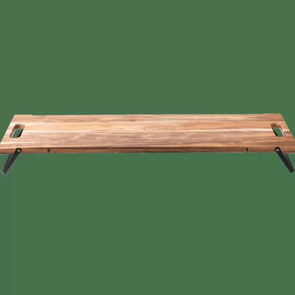 Cheap CASA ACACIA LUX Prancha Para Servir /mesa Preto, Natural