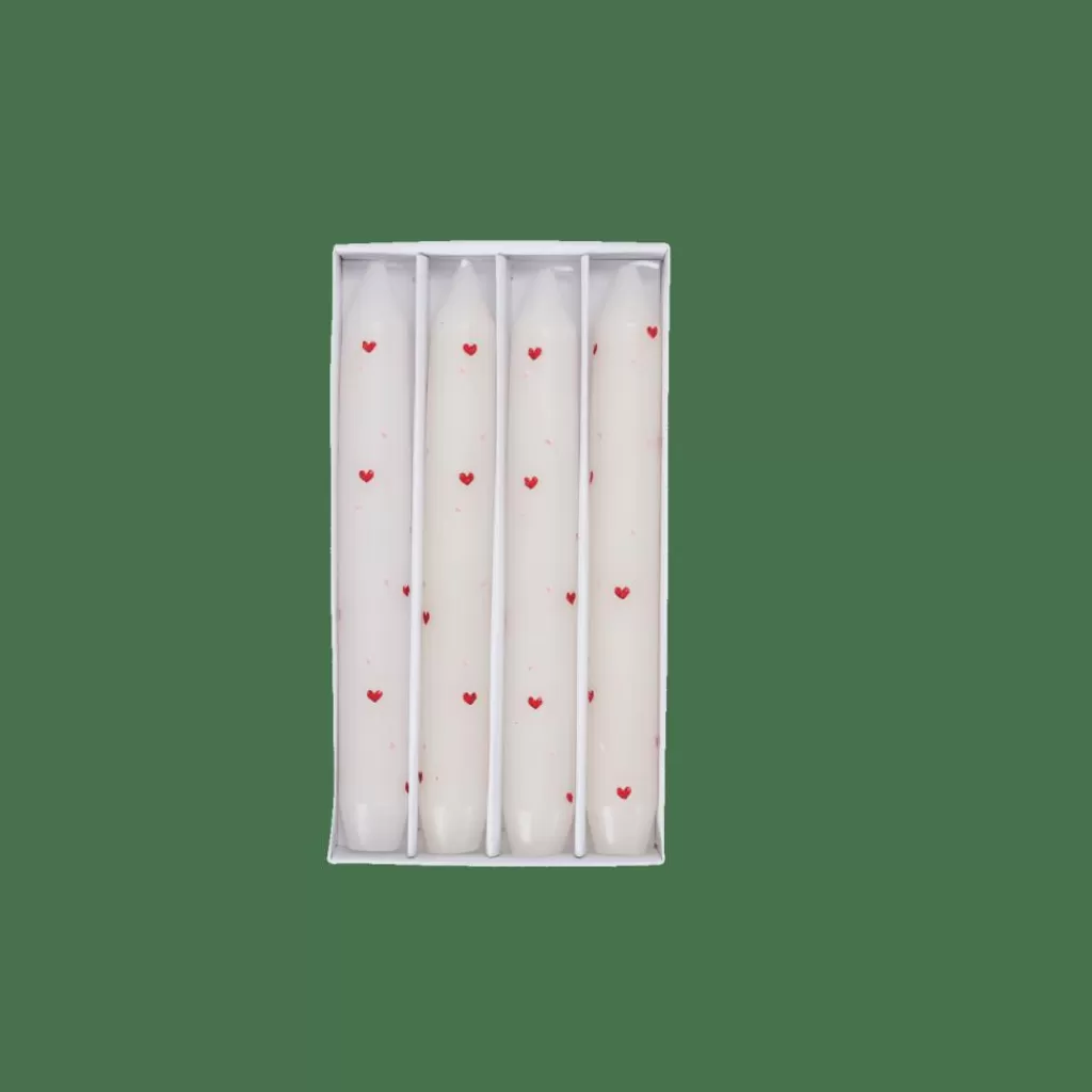 New CASA AMORE Velas Conjunto De 4 Diversas Cores