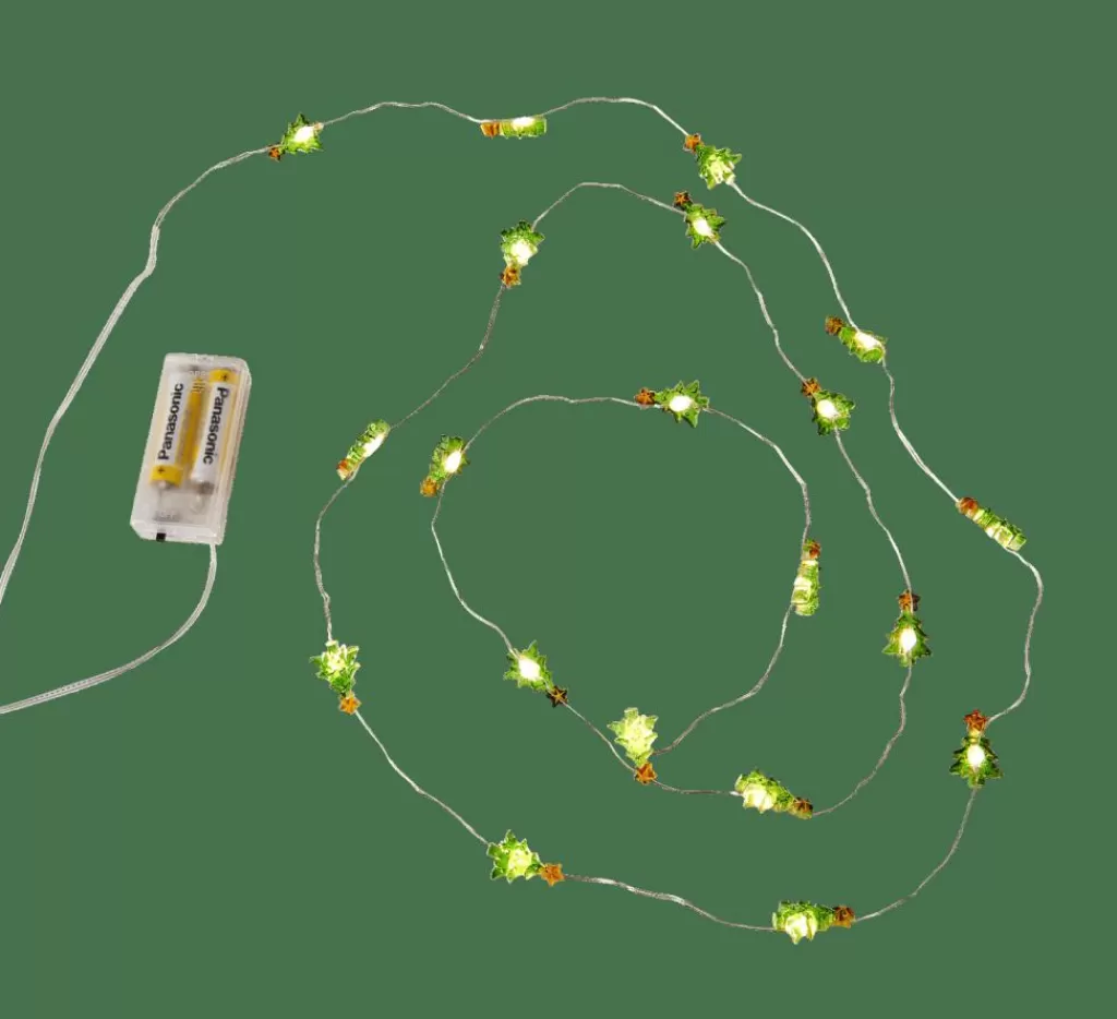 Cheap CASA ARO Grinalda Iluminada Com 20 LEDs 2 Padrões Vermelho, Verde