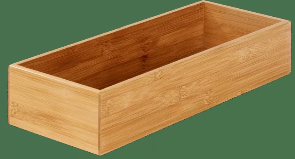 New CASA BAMBOO Organizador De Gaveta Natural