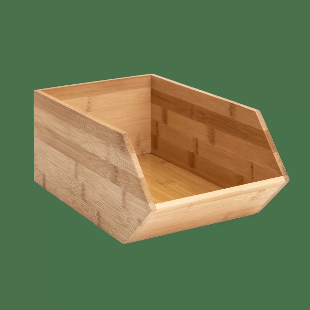 Hot CASA BAMBOO Organizador Empilhável Natural