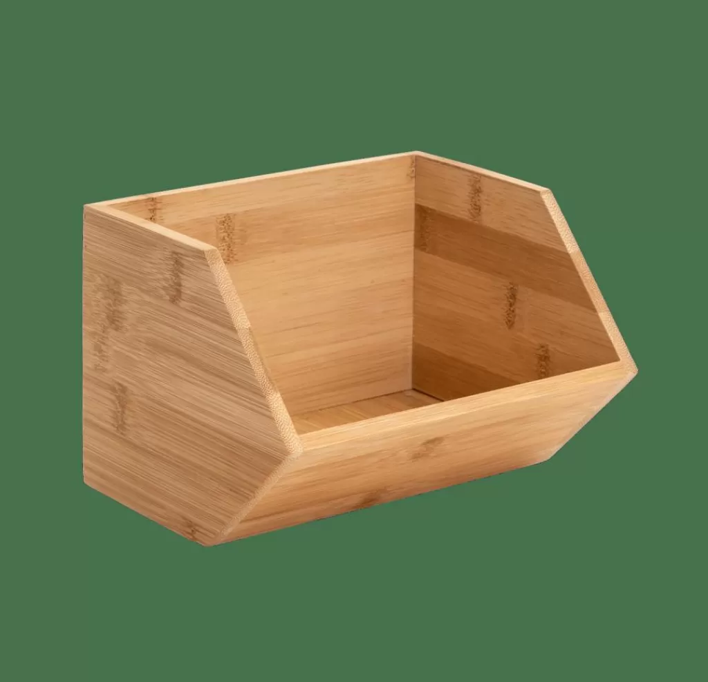 Outlet CASA BAMBOO Organizador Empilhável Natural