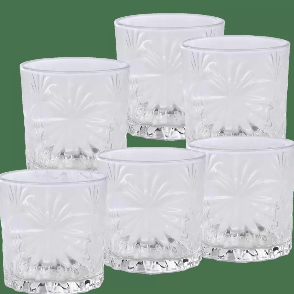 Discount CASA BAR Copos Conjunto De 6 Transparente