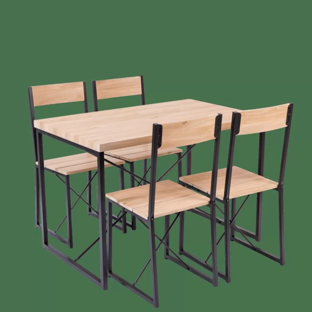 Discount CASA BASIC Conjunto Jantar Natural