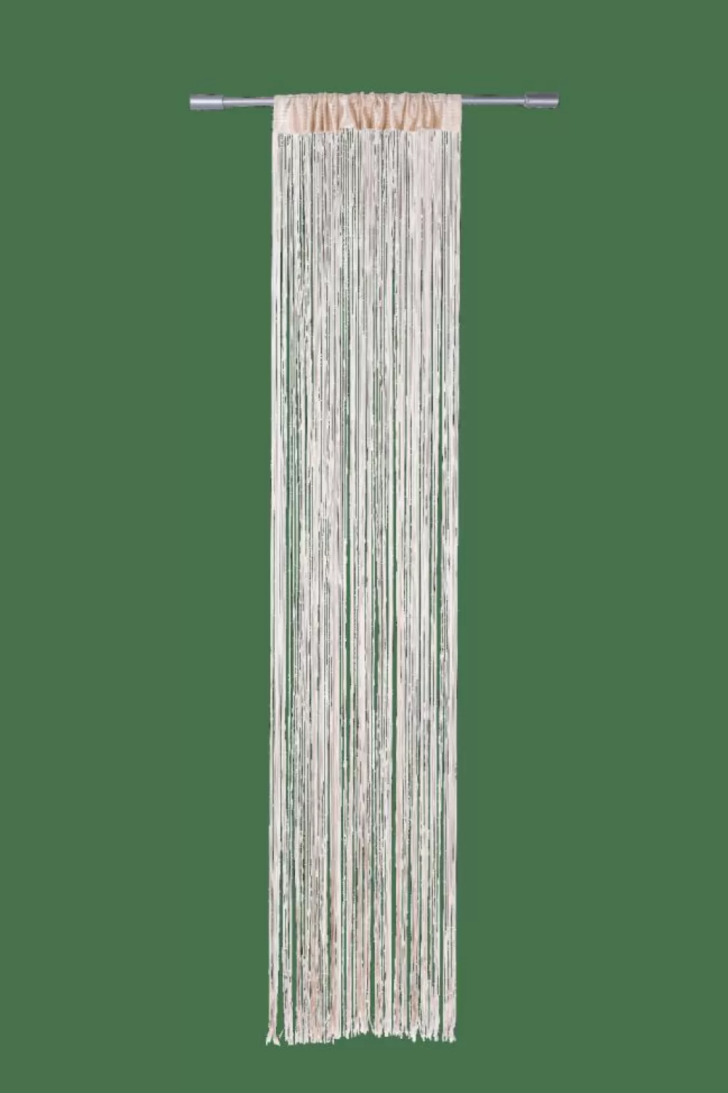 Outlet CASA BEIGE Cortina De Franjas Bege