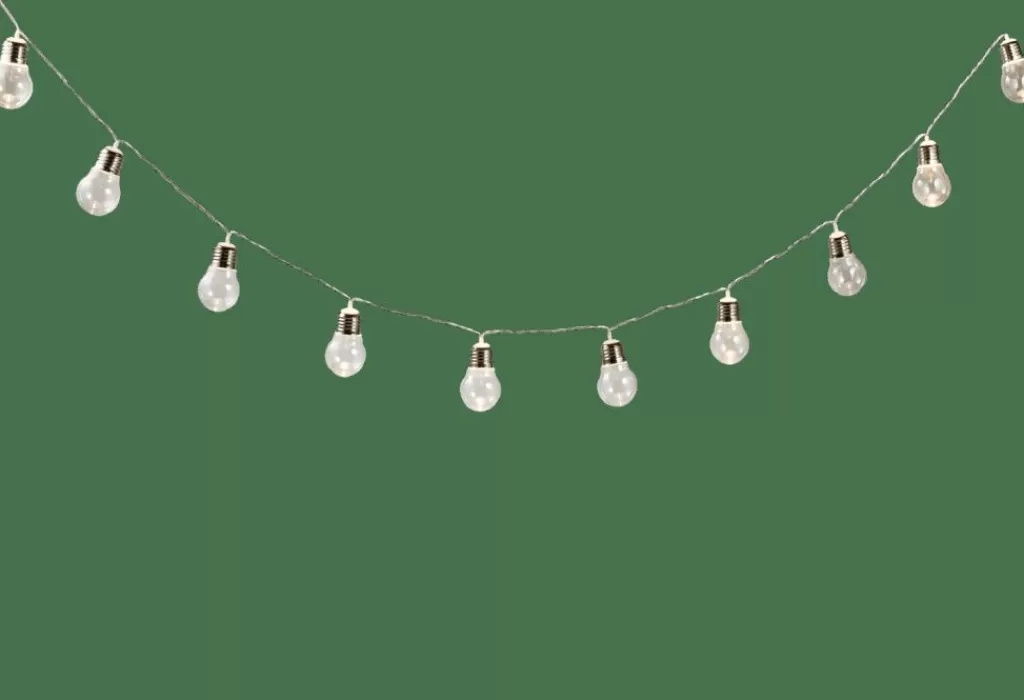 Discount CASA BULB Grinalda Iluminada Solar 10 Leds Transparente