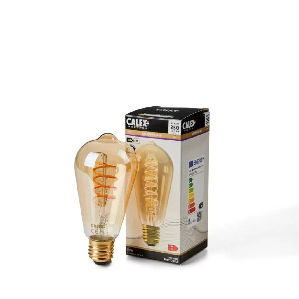 Cheap CASA CALEX Lâmpada Filamento Dourado