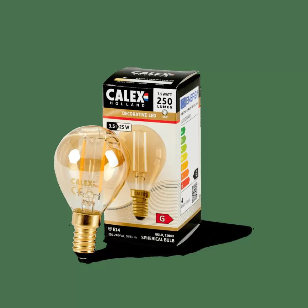 Clearance CASA CALEX Lâmpada Filamento Dourado