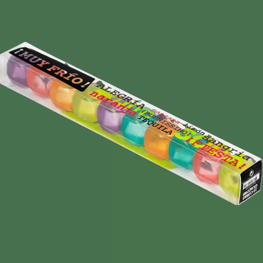 Fashion CASA COCKTAIL Cubos De Gelo Conjunto De 10 Mistura De Cores Diversas Cores