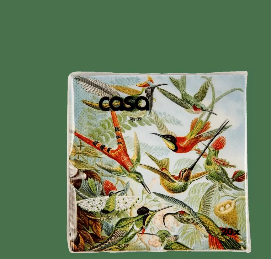 Store CASA COLIBRI Guardanapos Conjunto De 20 Multicolor