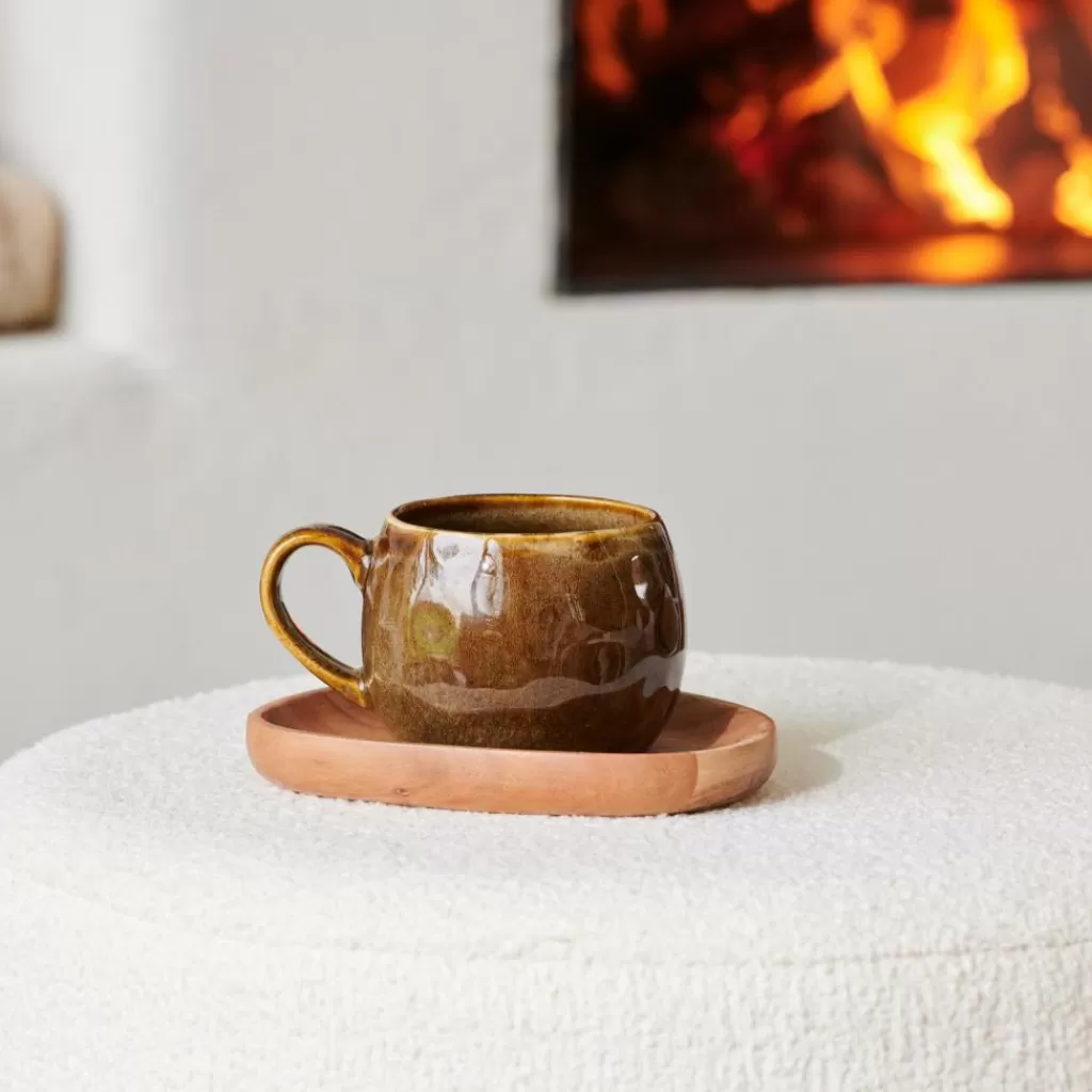 Clearance CASA COZY Caneca 48 CL Castanho