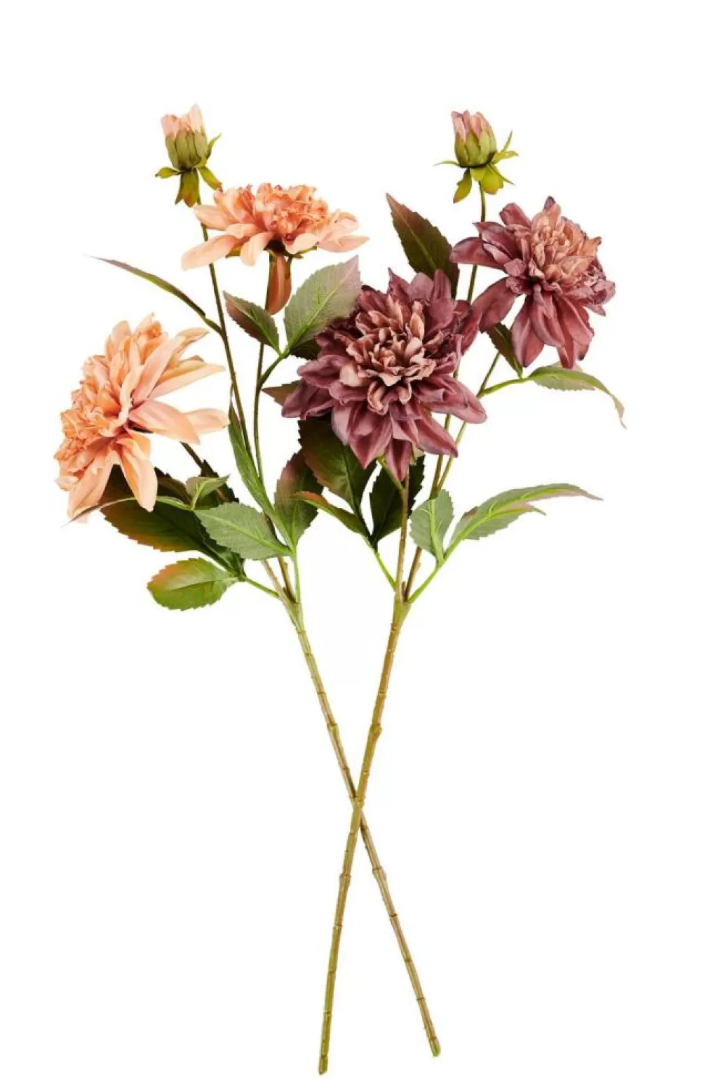 Fashion CASA DAHLIA Ramo Com Flores Rosa Pêssego