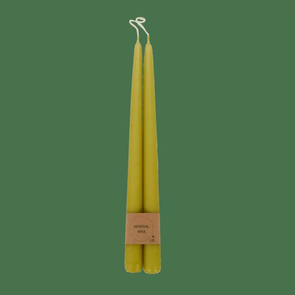 Best CASA DUO Vela Conjunto De 2 Amarelo