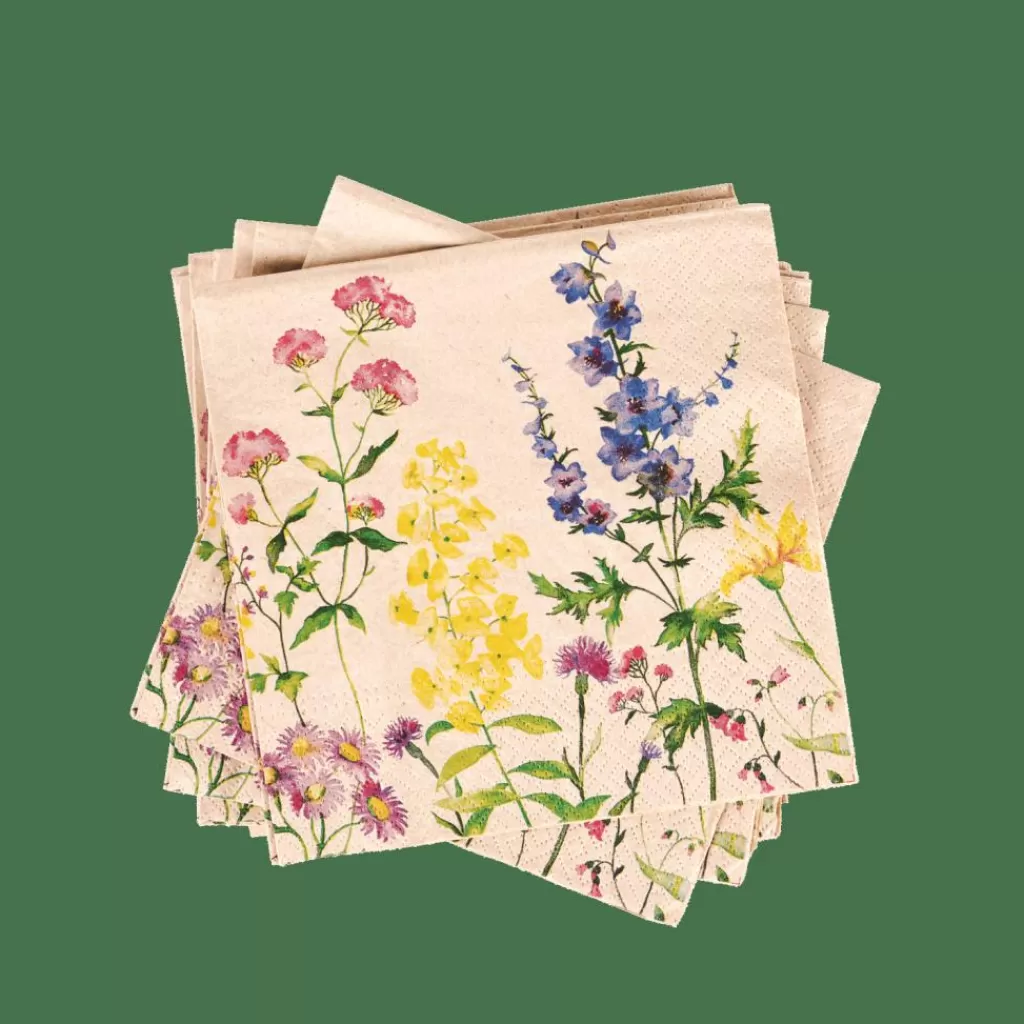 Shop CASA ECO FLORAL Guardanapos Conjunto De 20 Diversas Cores