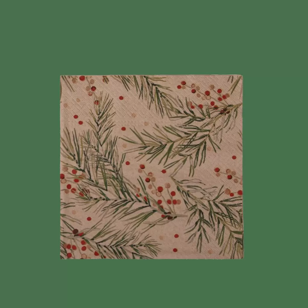 Cheap CASA ECO HOLLY Guardanapos Conjunto De 20 Multicolor