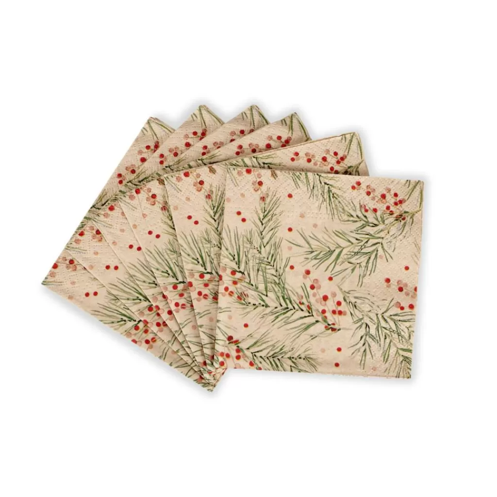 Best CASA ECO HOLLY Guardanapos Conjunto De 20 Multicolor