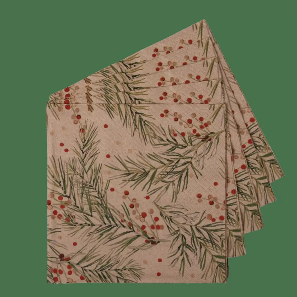 Cheap CASA ECO HOLLY Guardanapos Conjunto De 20 Multicolor
