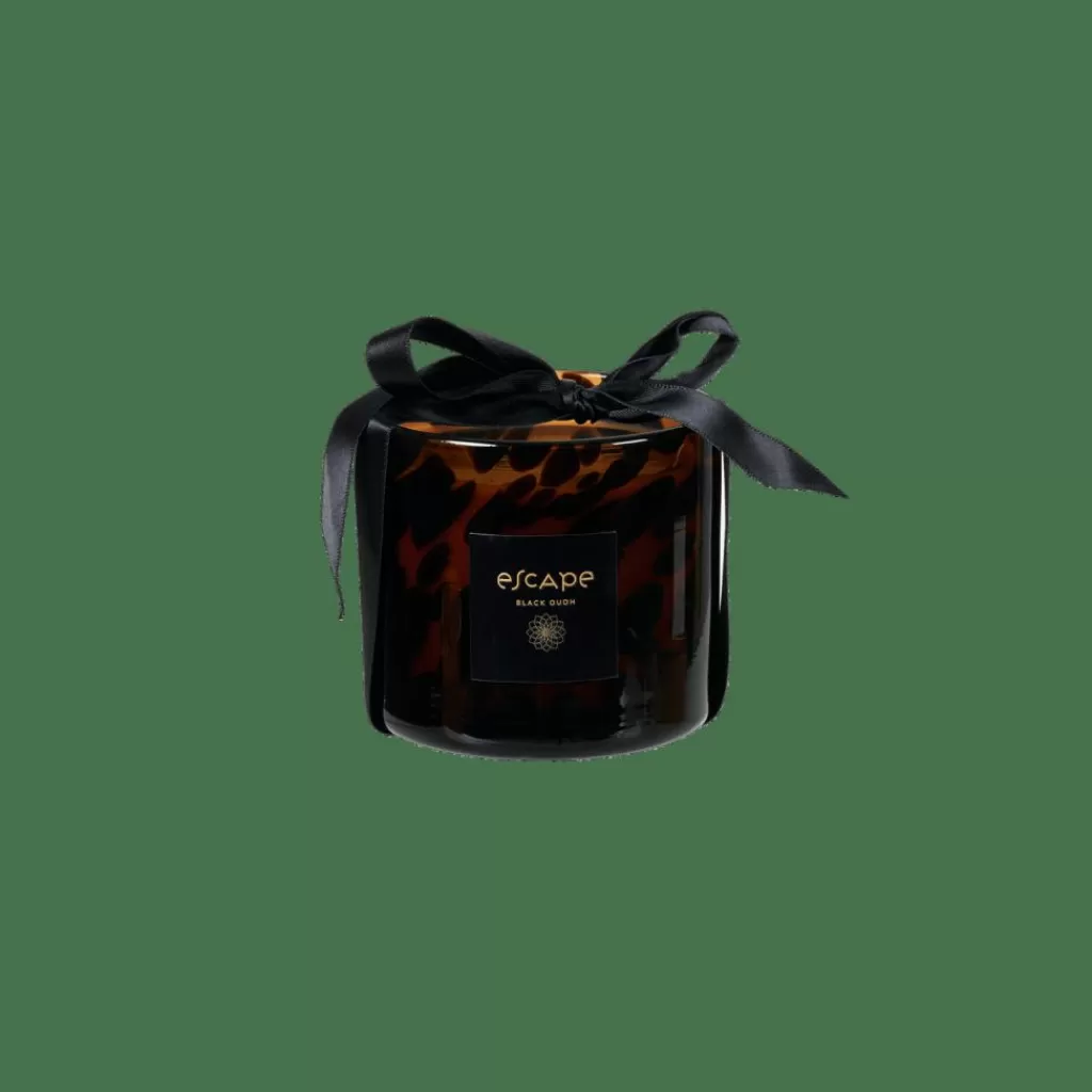 Flash Sale CASA ESCAPE BLACK OUDH Vela Perfumada Em Copo Preto, Castanho, Multicolor