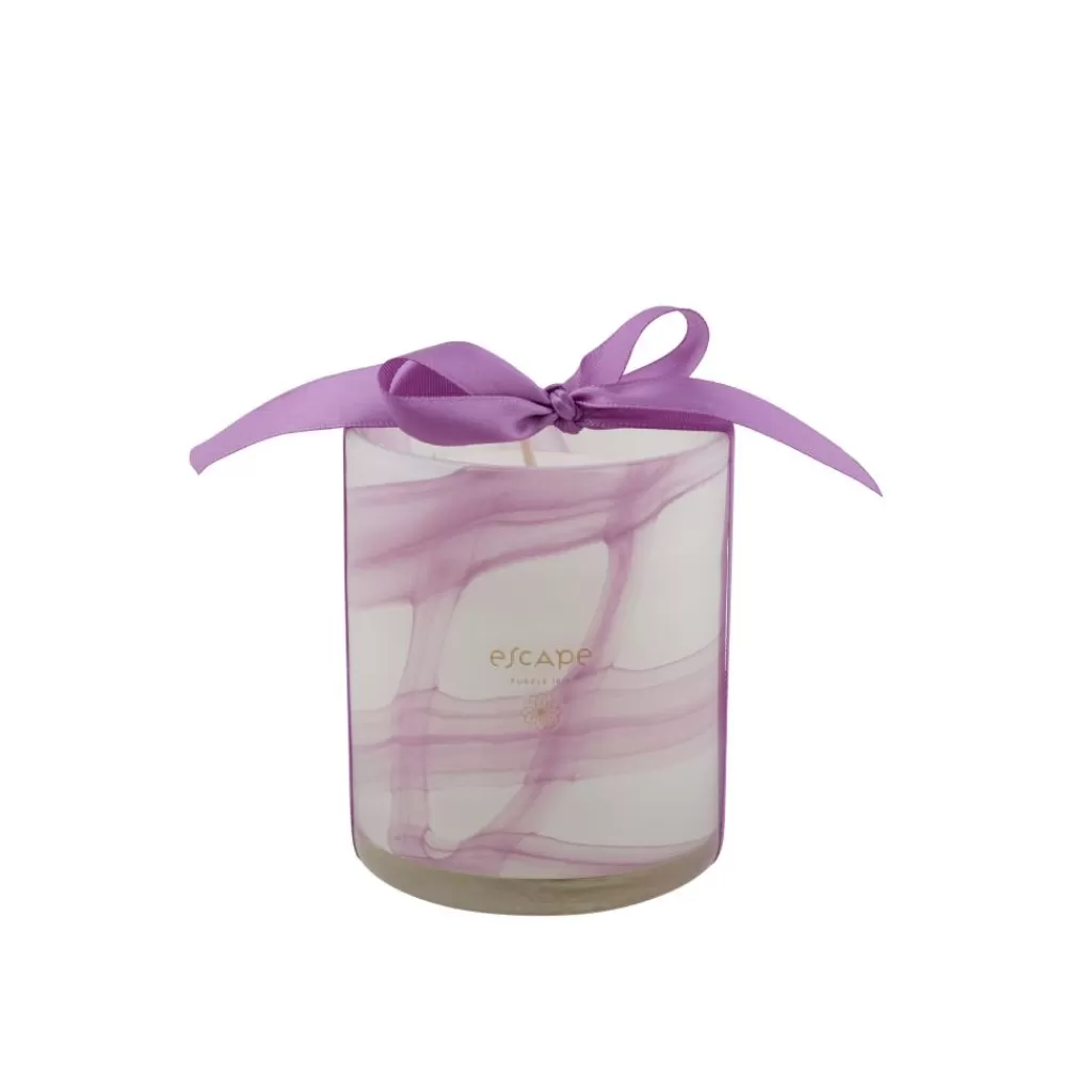 Sale CASA ESCAPE PURPLE IRIS Vela Aromática XL Em Copo Roxo Claro