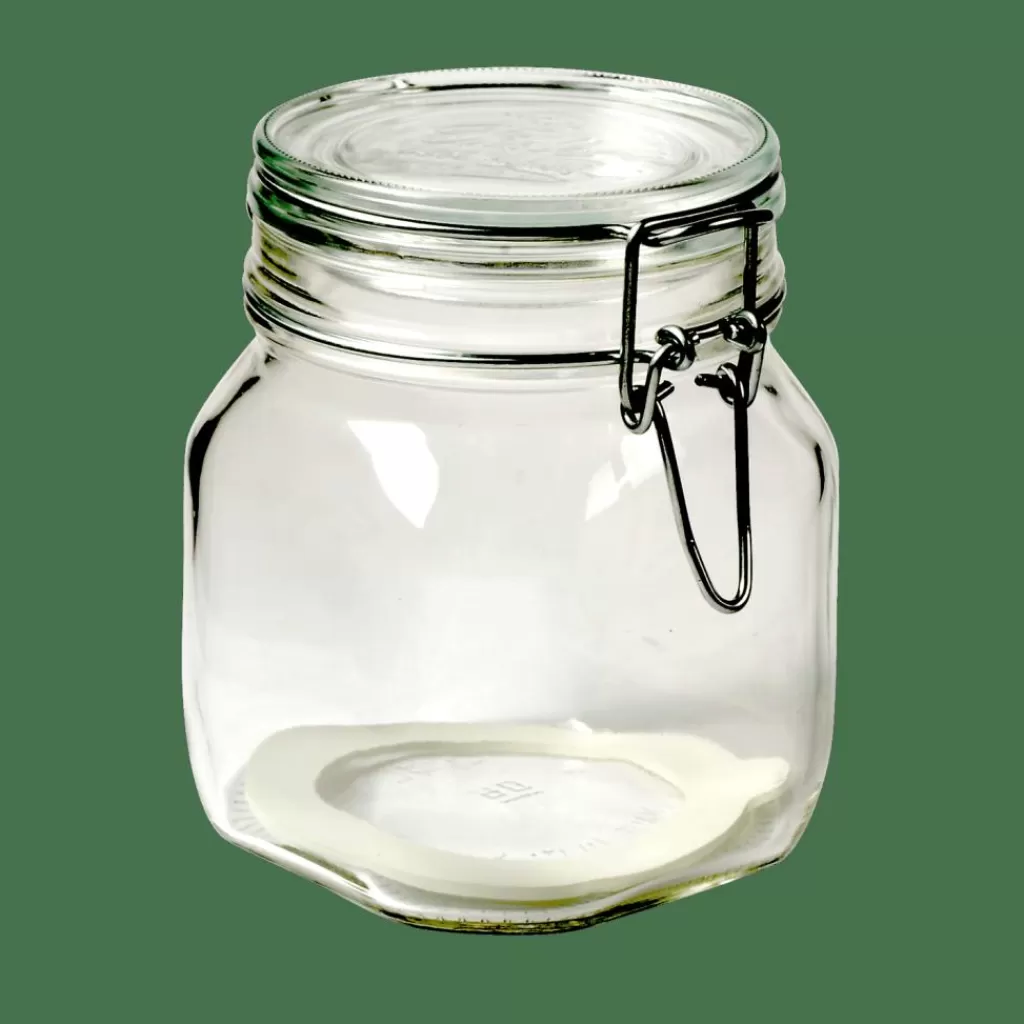 Flash Sale CASA FIDO Frasco Com Tampa De Pressão 0,75 L Transparente