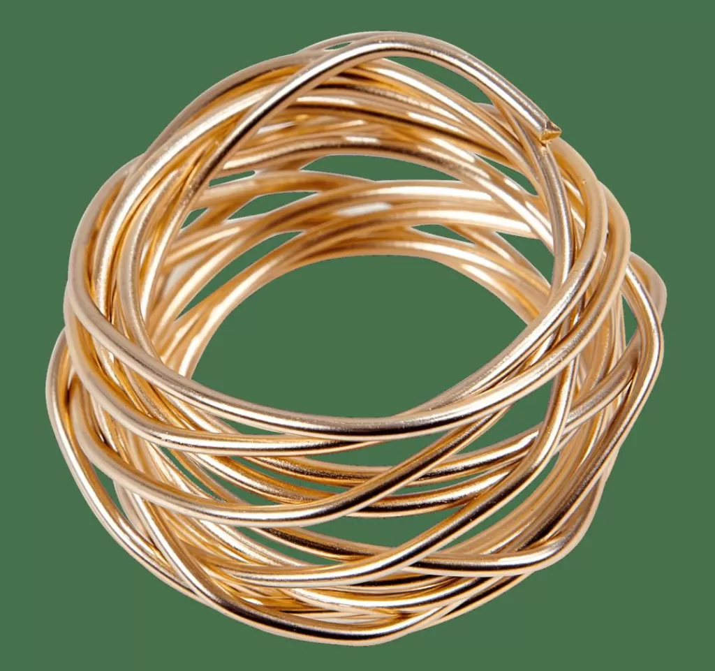 Store CASA FILLY Argola Para Guardanapo Dourado