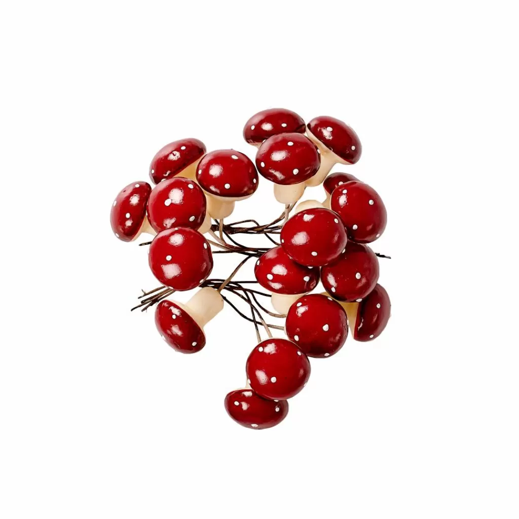 Clearance CASA FOAM Abóboras Decorativas Conjunto De 12 Vermelho
