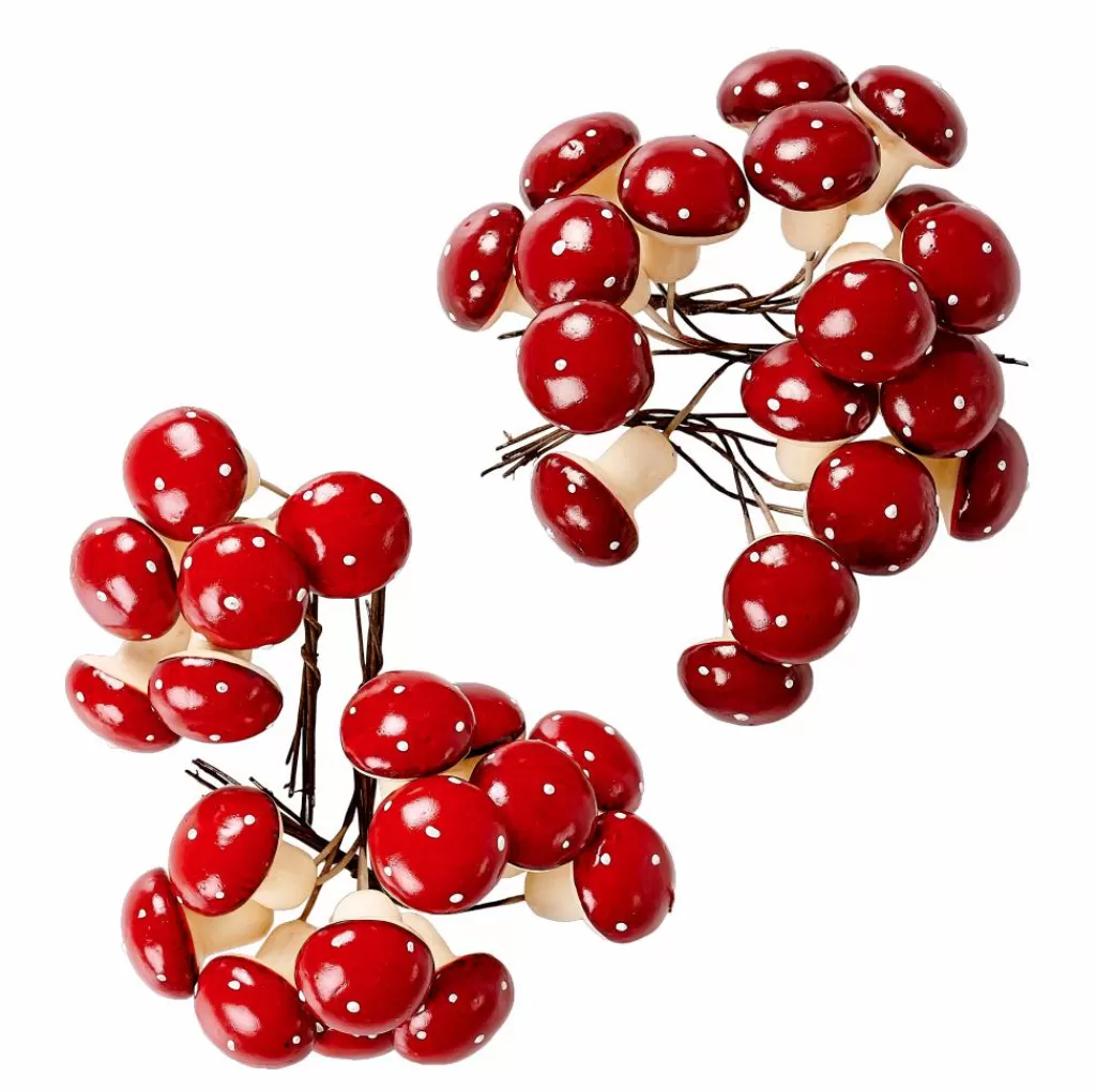 Clearance CASA FOAM Abóboras Decorativas Conjunto De 12 Vermelho
