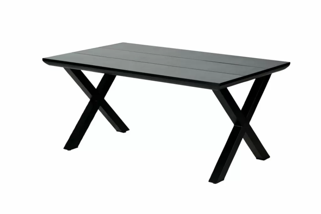 Cheap CASA FORMAX Mesa De Jardim Com Pernas Em X Preto