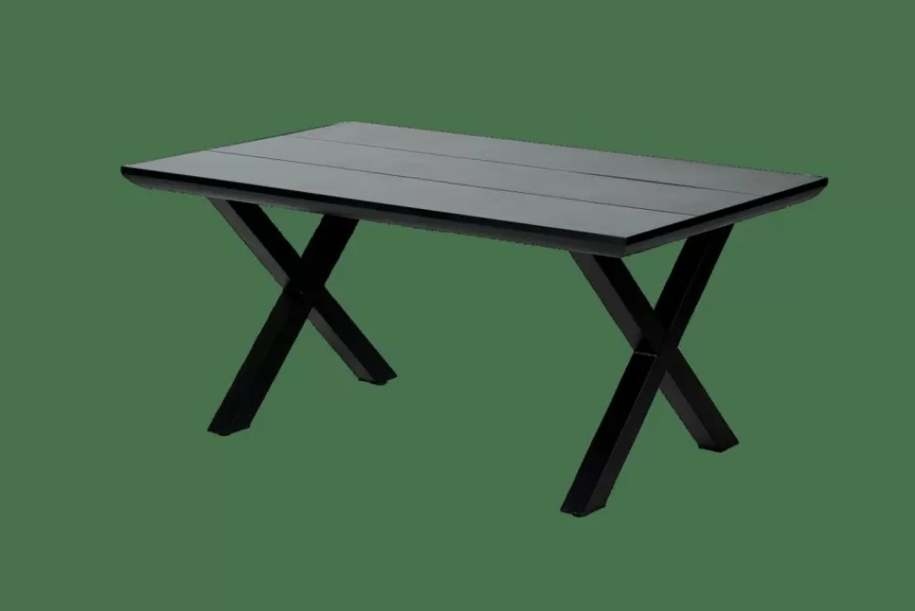 Cheap CASA FORMAX Mesa De Jardim Com Pernas Em X Preto