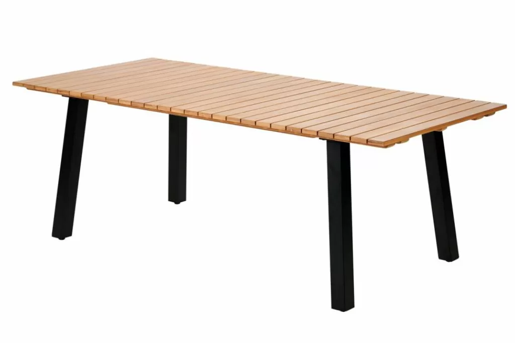 Flash Sale CASA FORMAX Mesa De Jardim Com Pernas Natural/preto