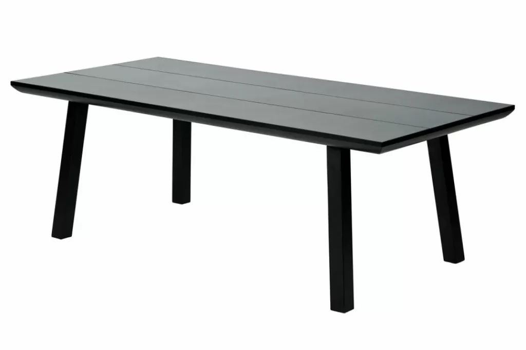 New CASA FORMAX Mesa De Jardim Com Pernas Preto