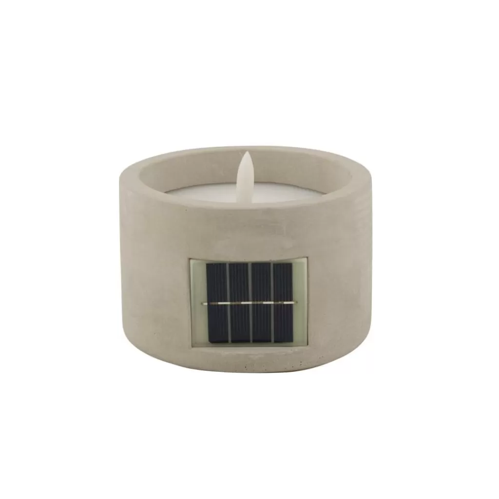 Shop CASA FUEGO Vela LED Solar Cinzento Claro