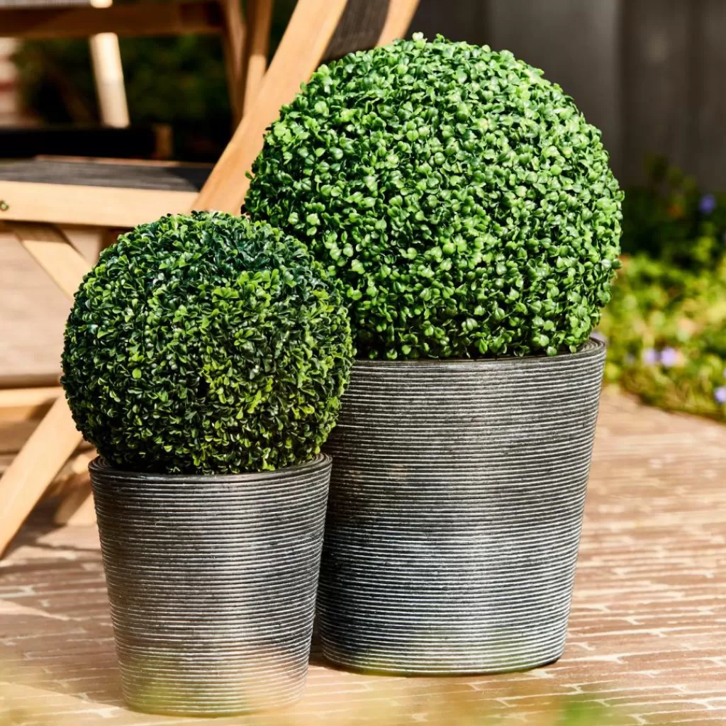 New CASA GREEN Bola Buxo Artificial Verde