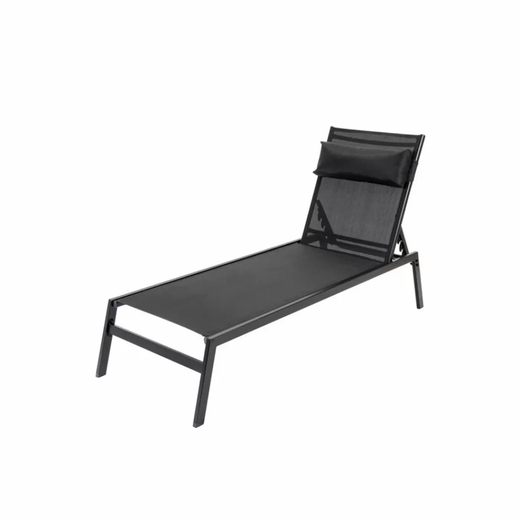 Best CASA HUGO Espreguiçadeira Conjunto De 2 Preto
