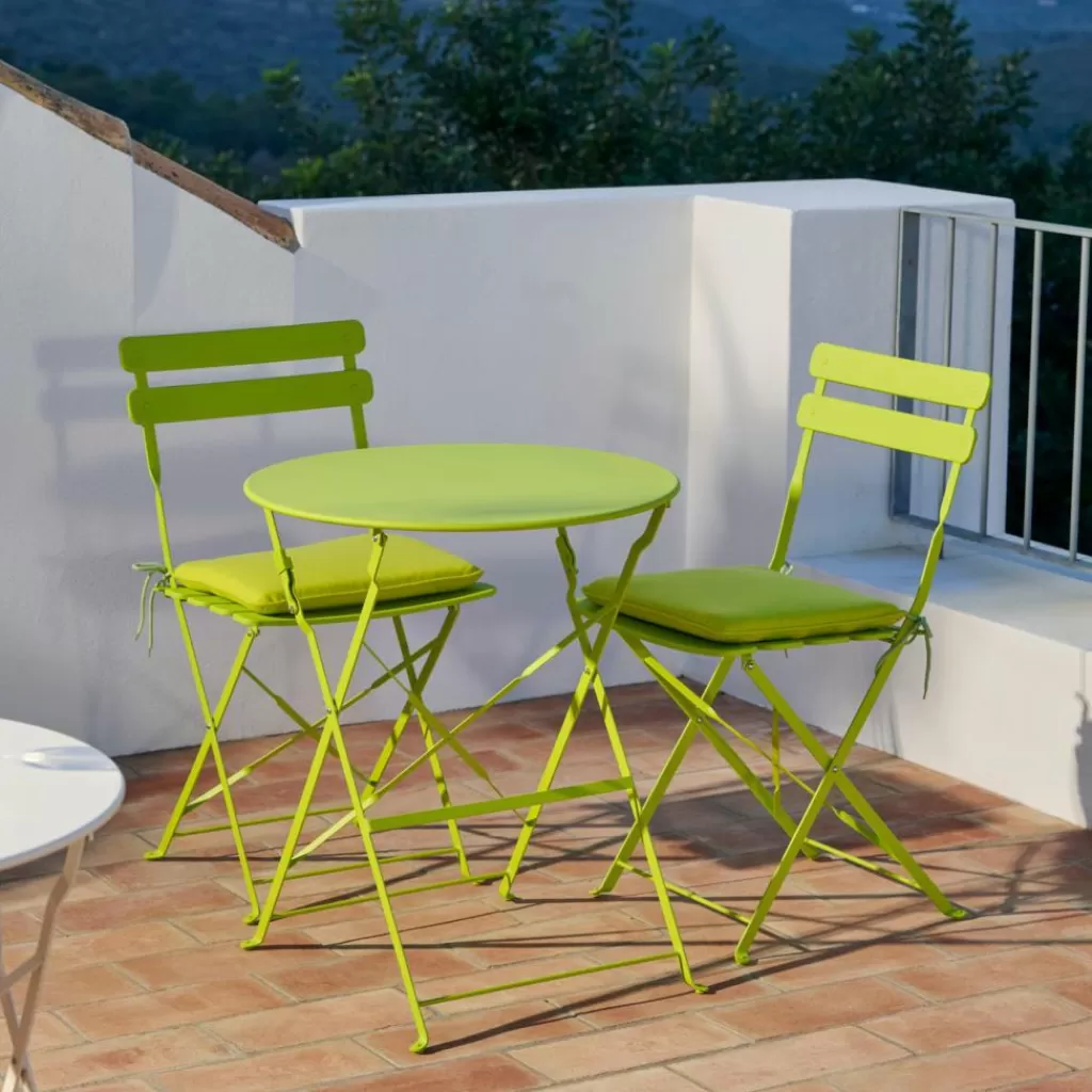 Flash Sale CASA IMPERIAL Conjunto Bistro Redondo Lime