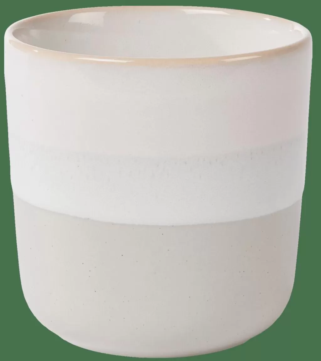 New CASA JESSIE WHITE Caneca Sem Pega Branco