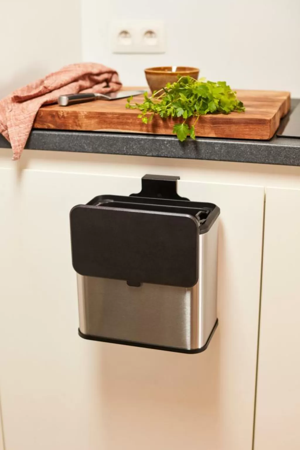 Sale CASA KITCHEN Caixote De Lixo Armário 5L Aço Inoxidável