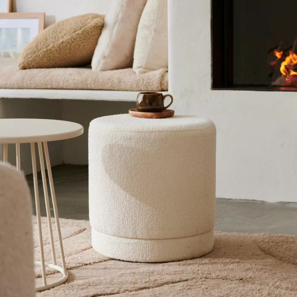 Store CASA LANCE Pufe Branco