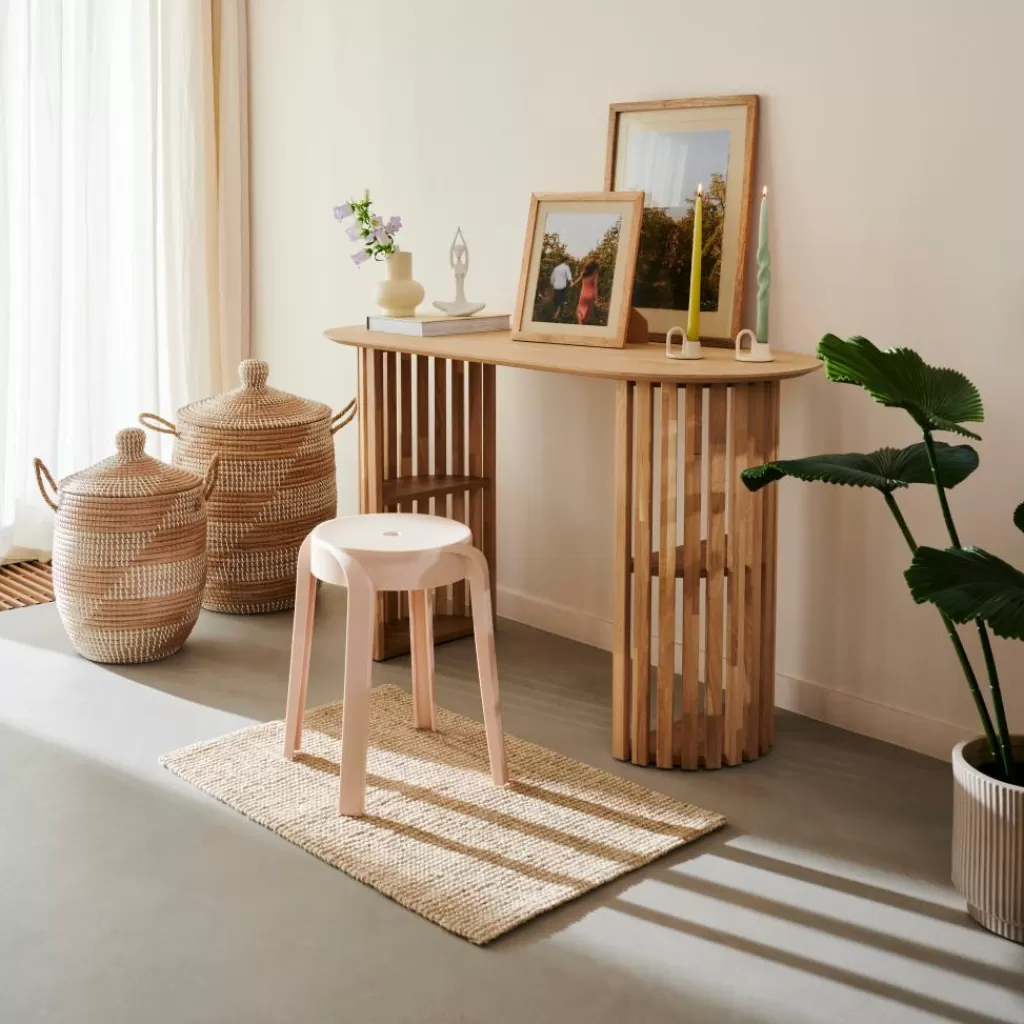 Fashion CASA LINOLUX Caixa De Arrumação Fecho De Correr Bege