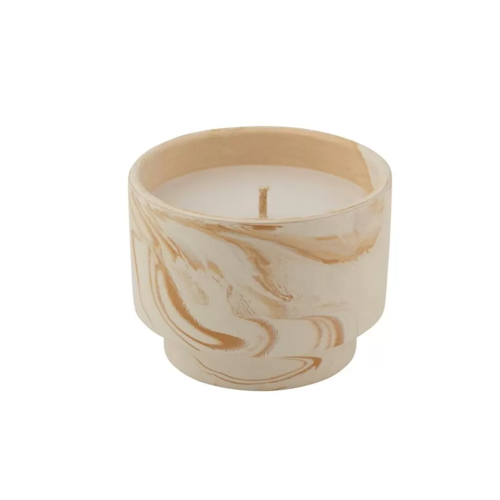 Online CASA MARBLE Vela Para Exterior Branco, Cor-de-laranja