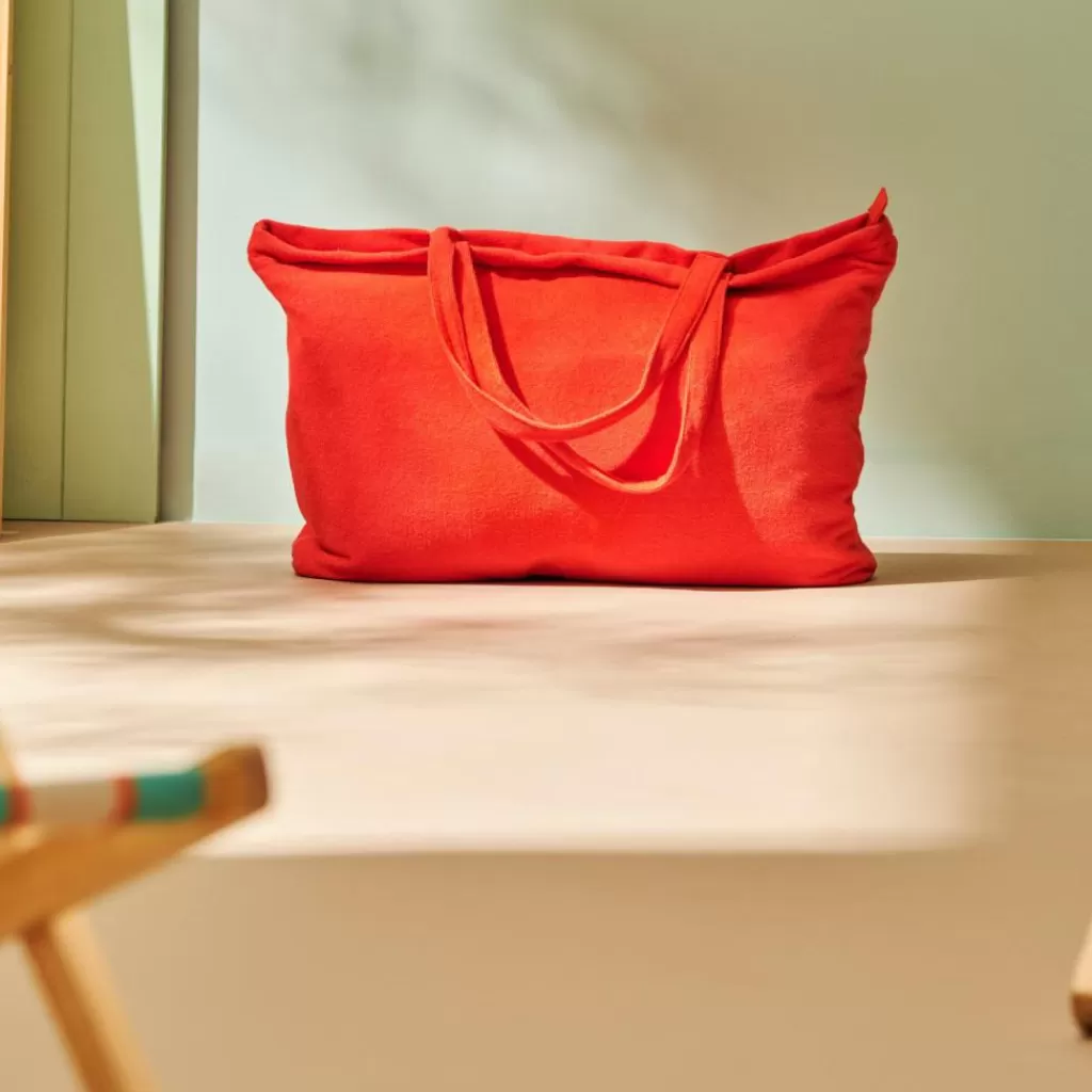 Online CASA MARIO Saco Com Cinto Vermelho