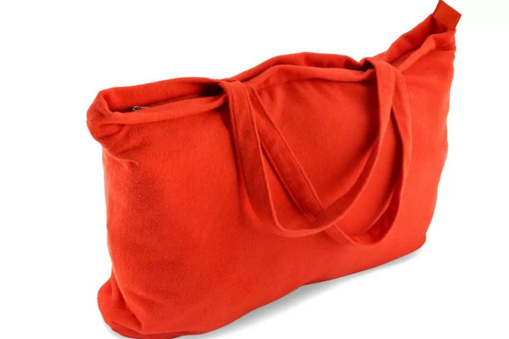 Online CASA MARIO Saco Com Cinto Vermelho