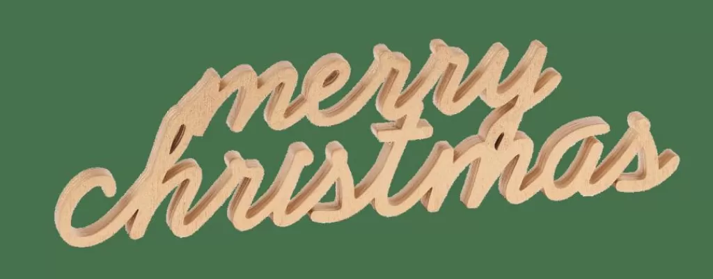 Flash Sale CASA MERRY XMAS Decoração Em Pé Dourado