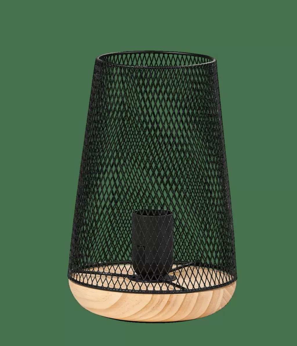 Shop CASA MESH Candeeiro De Mesa Preto