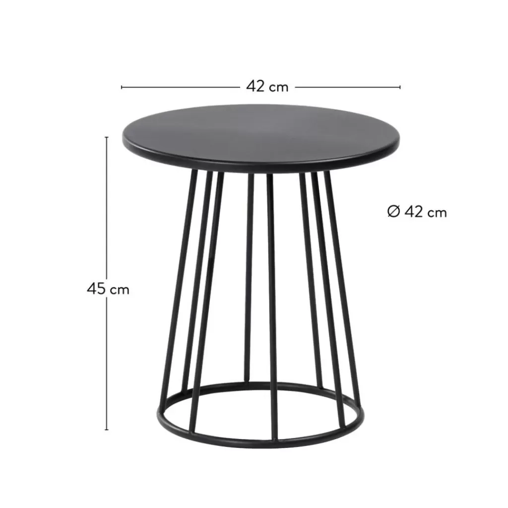 Cheap CASA MILLER Mesa Auxiliar Preto