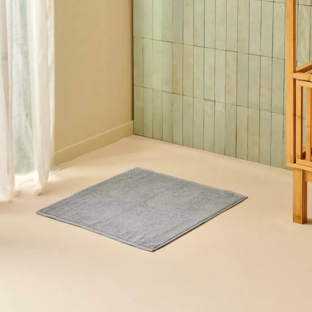 Clearance CASA MINERAL Tapete De Banho Azul