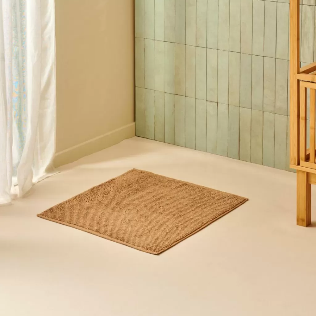 Clearance CASA MINERAL Tapete De Banho Bege