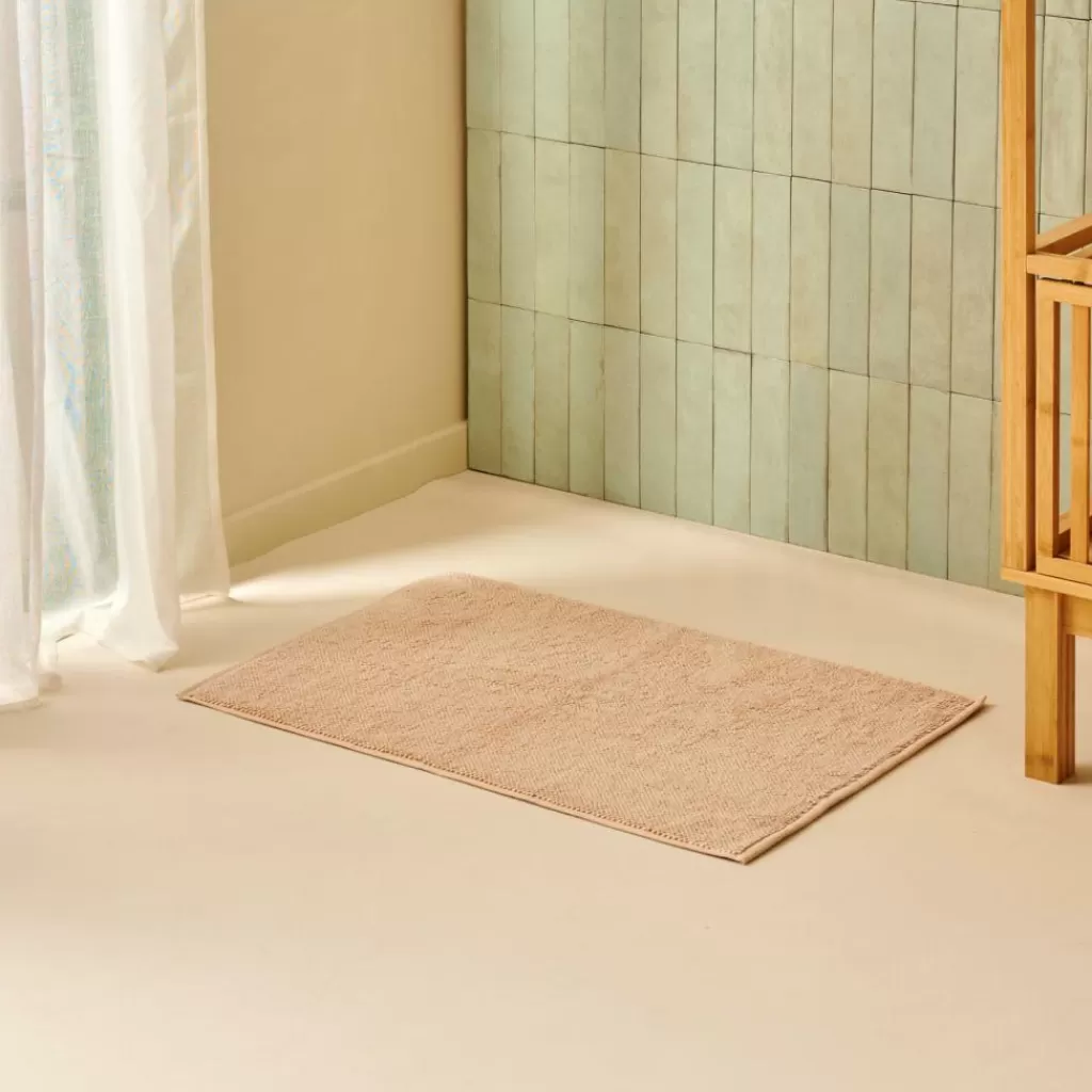 Fashion CASA MINERAL Tapete De Banho Creme