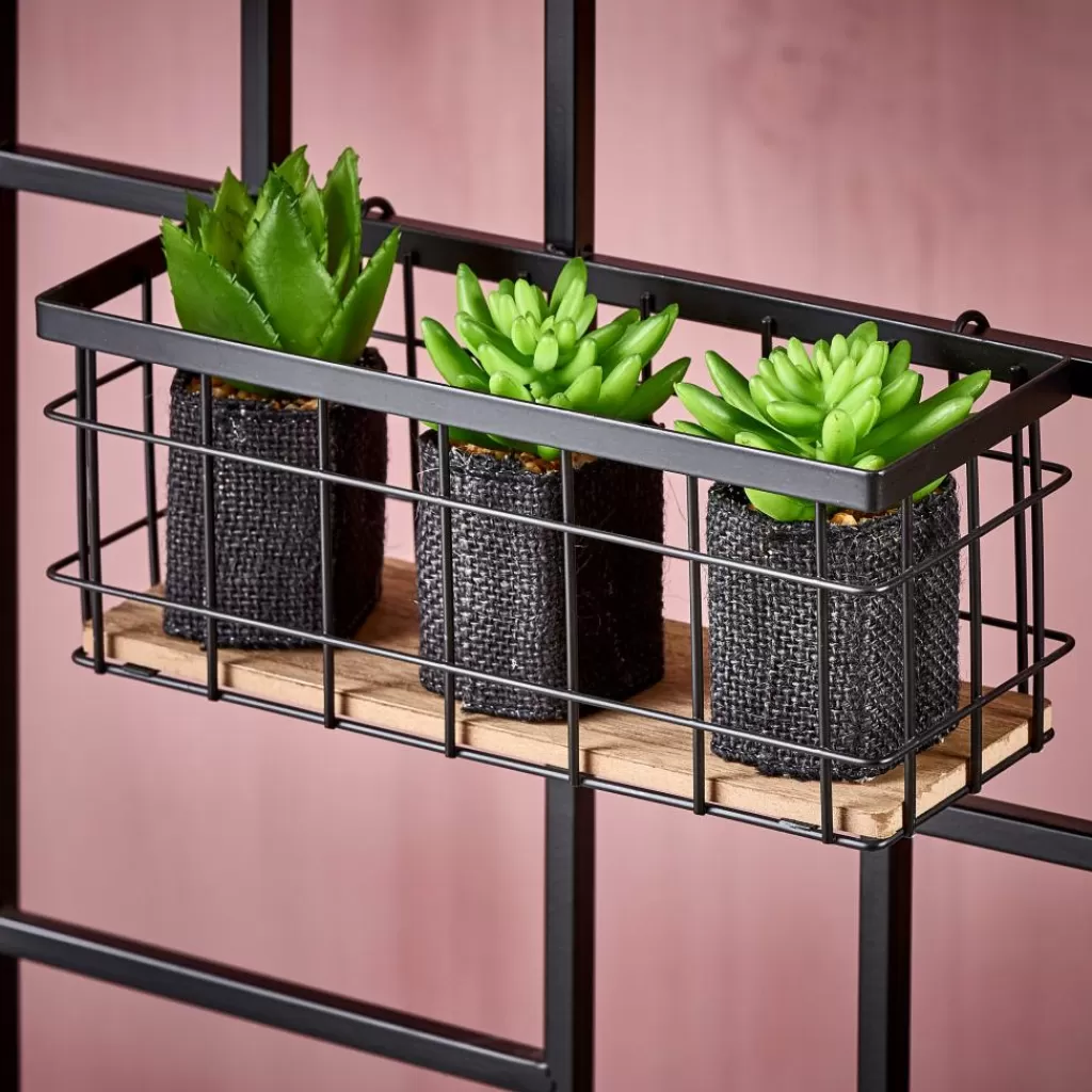 Best CASA MODULAR Conjunto De 7 Ganchos Preto