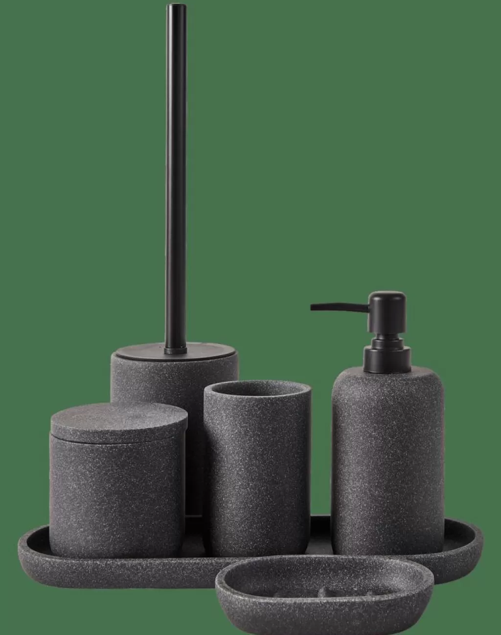 Best CASA MOON Distribuidor De Sabão Preto, Cinzento Escuro
